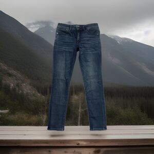 Express Perfect Lift Legging Jeans 6 S (29x26.5) Dark Wash Blue Denim Stretch